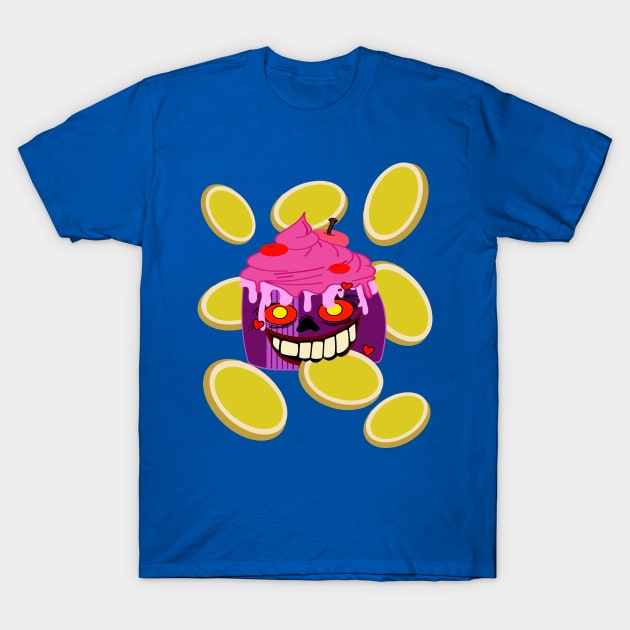 Cupcake Ate the Cookies T-Shirt by DebutPages 